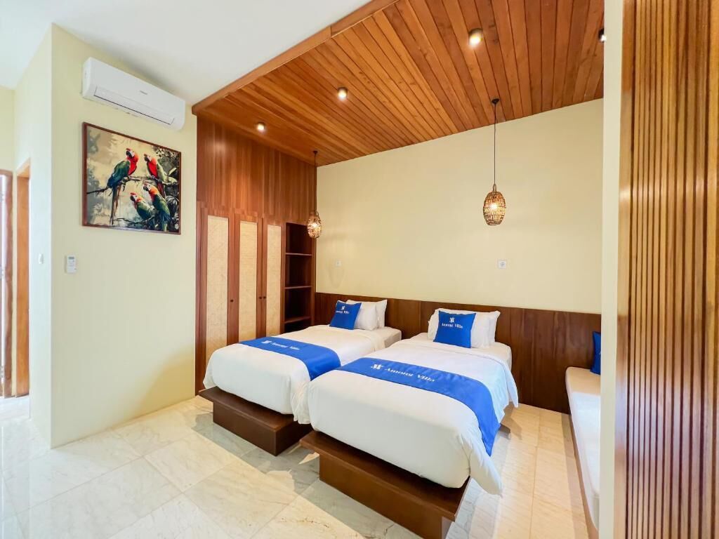 Chambre Deluxe Double ou avec lits jumeaux, balcon, vue piscine | Bureau, Wi-Fi gratuit