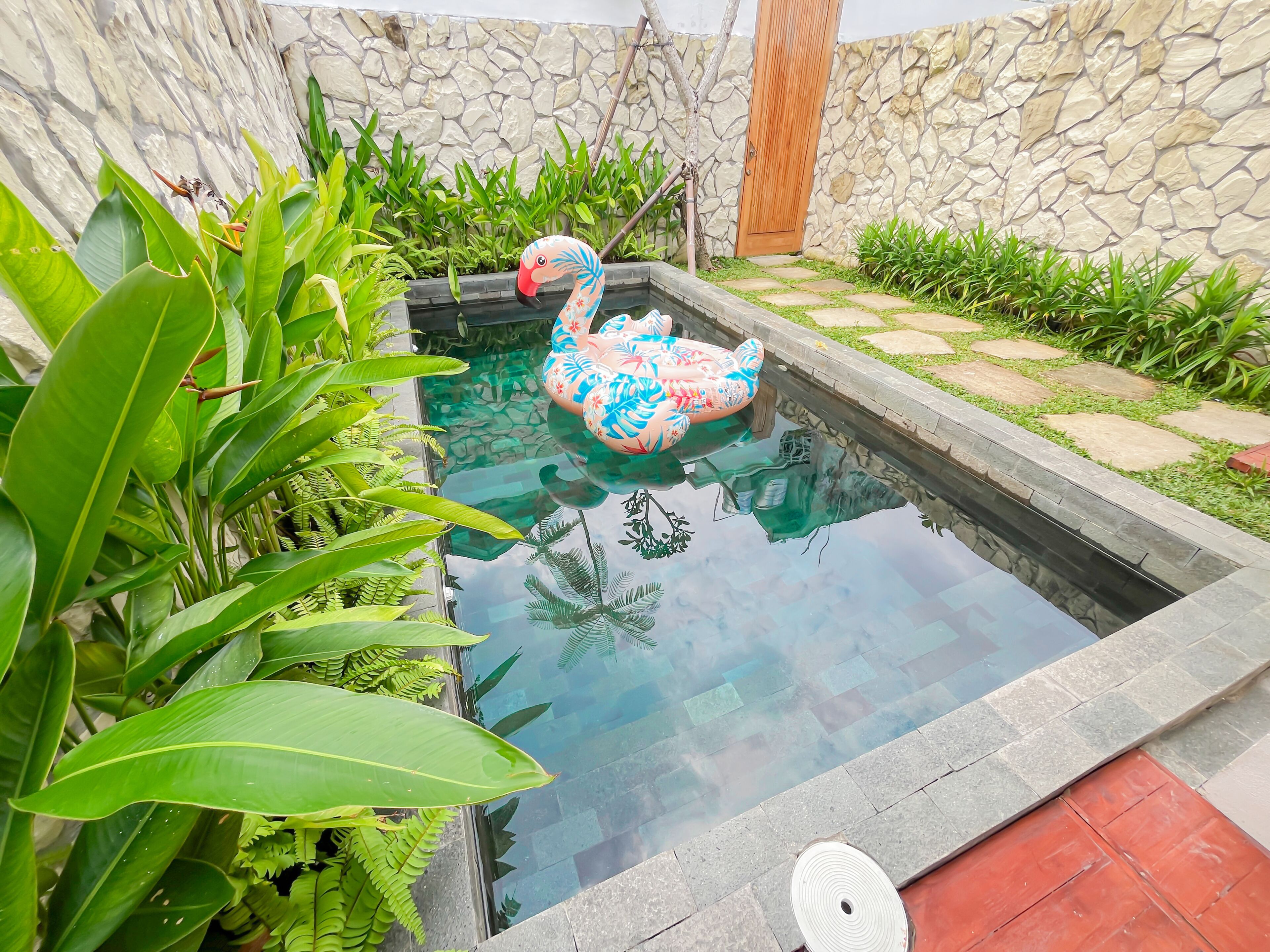 Deluxe Double or Twin Room, Balcony, Pool View | Terrace/patio