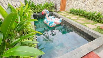 Deluxe Double or Twin Room, Balcony, Pool View | Terrace/patio