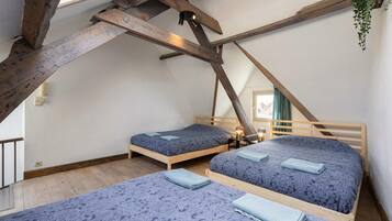 2 chambres, accès au Wi-Fi (inclus)
