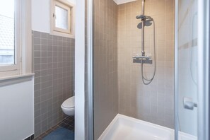Shower, hair dryer