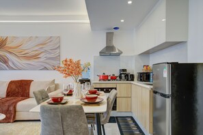 Apartment, 1 Schlafzimmer | Esszimmer