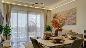 Apartment, 1 Bedroom | Ruang makan