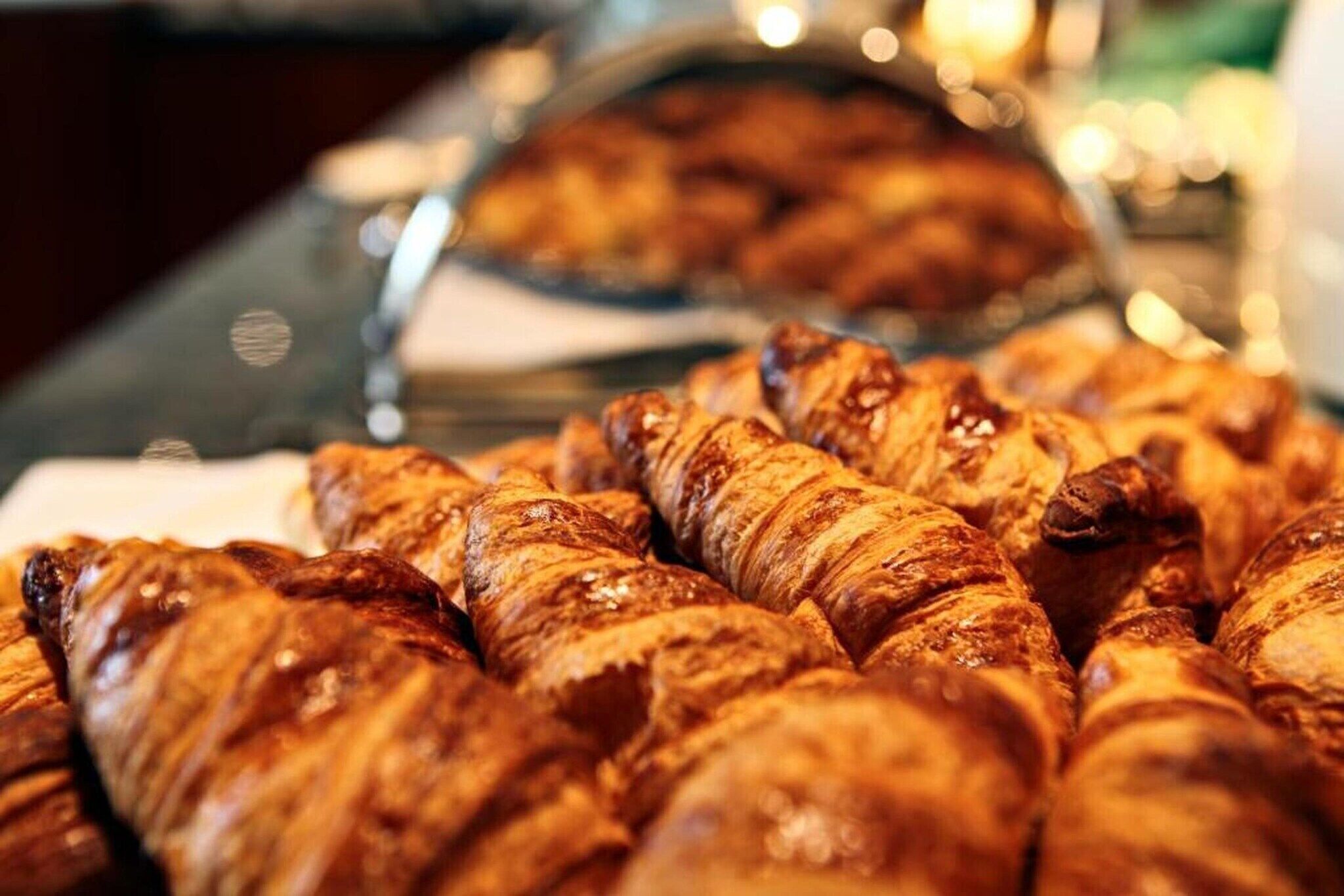 Ett urval av croissanter.