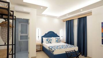 Habitación clásica, 1 cama Queen size | Sábanas de algodón egipcio, ropa de cama de alta calidad y edredón