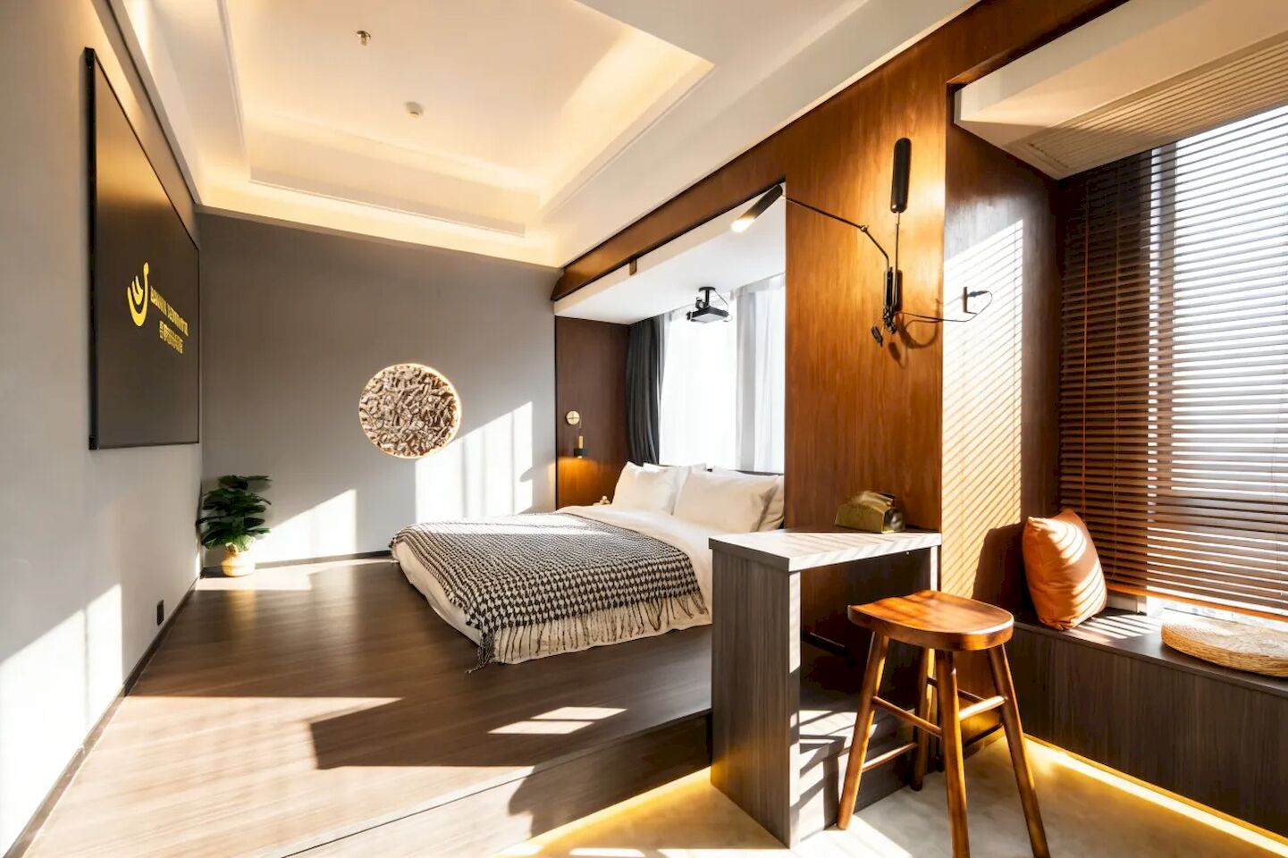 Japanese-style Double Room, City View | Premium bedding, down duvets, desk, laptop workspace