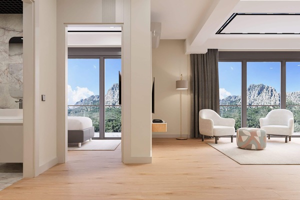 Premium Suite, Multiple Beds, Non Smoking (Duplex) | Premium bedding, minibar, in-room safe, laptop workspace