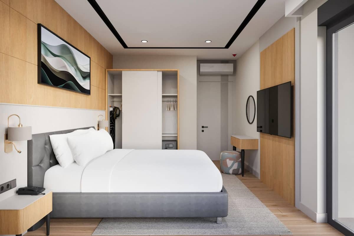 Habitación familiar, varias camas, no fumadores | Ropa de cama de alta calidad, minibar, caja fuerte
