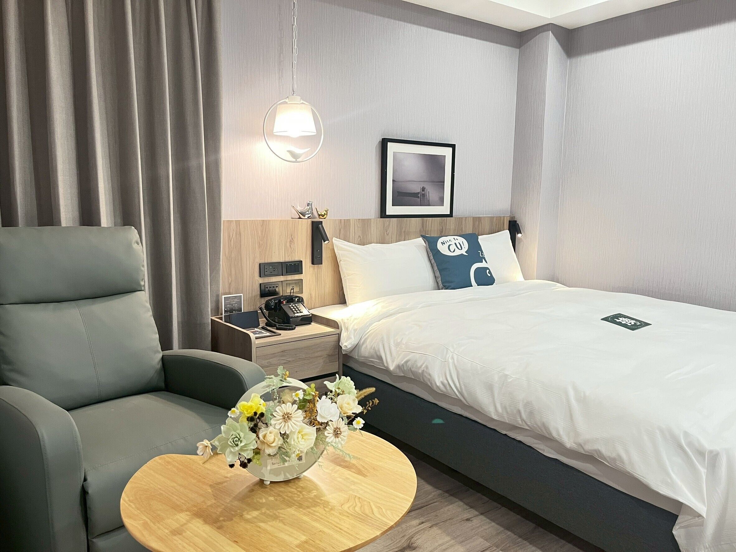 Double Room, 1 Double Bed, Non Smoking | Down duvets, blackout curtains, free WiFi