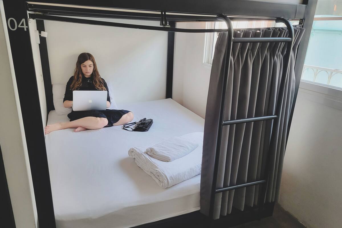 Felles sovesal – comfort, kun for kvinner, byutsikt | Wi-fi (inkludert)