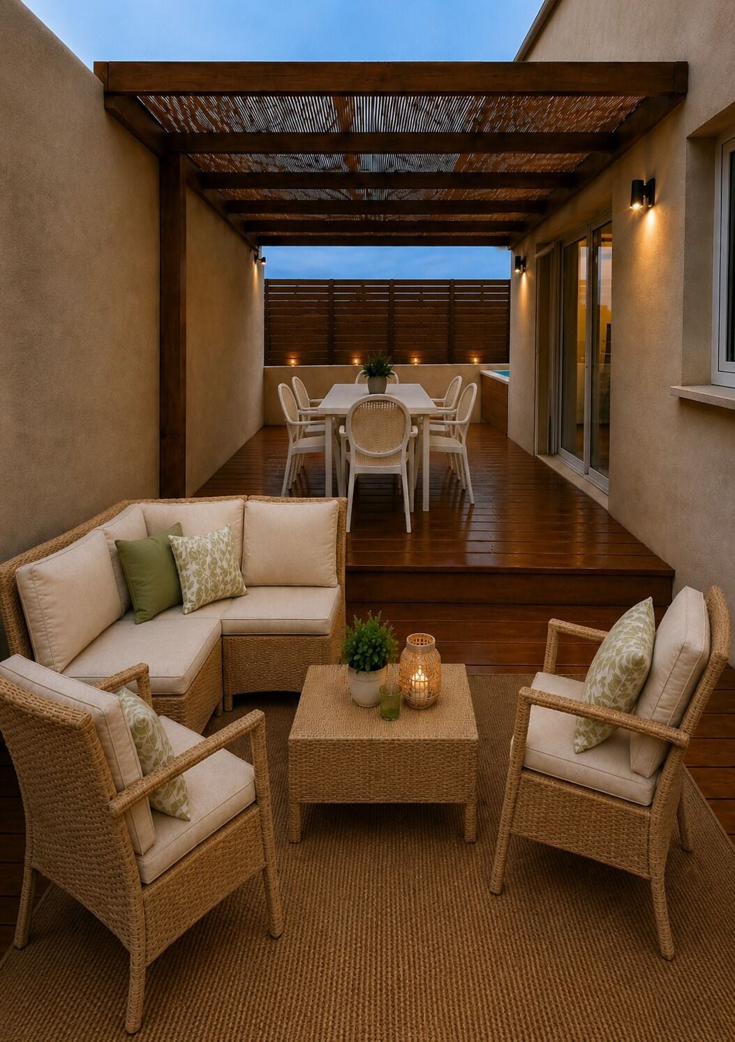 Outdoor dining