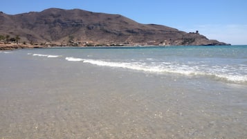 On the beach