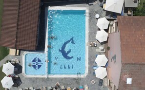 Pool - Apartment 'One-Bedroom' with Mountain View, Wi-Fi and Air Conditioning (Paleokastritsa)
