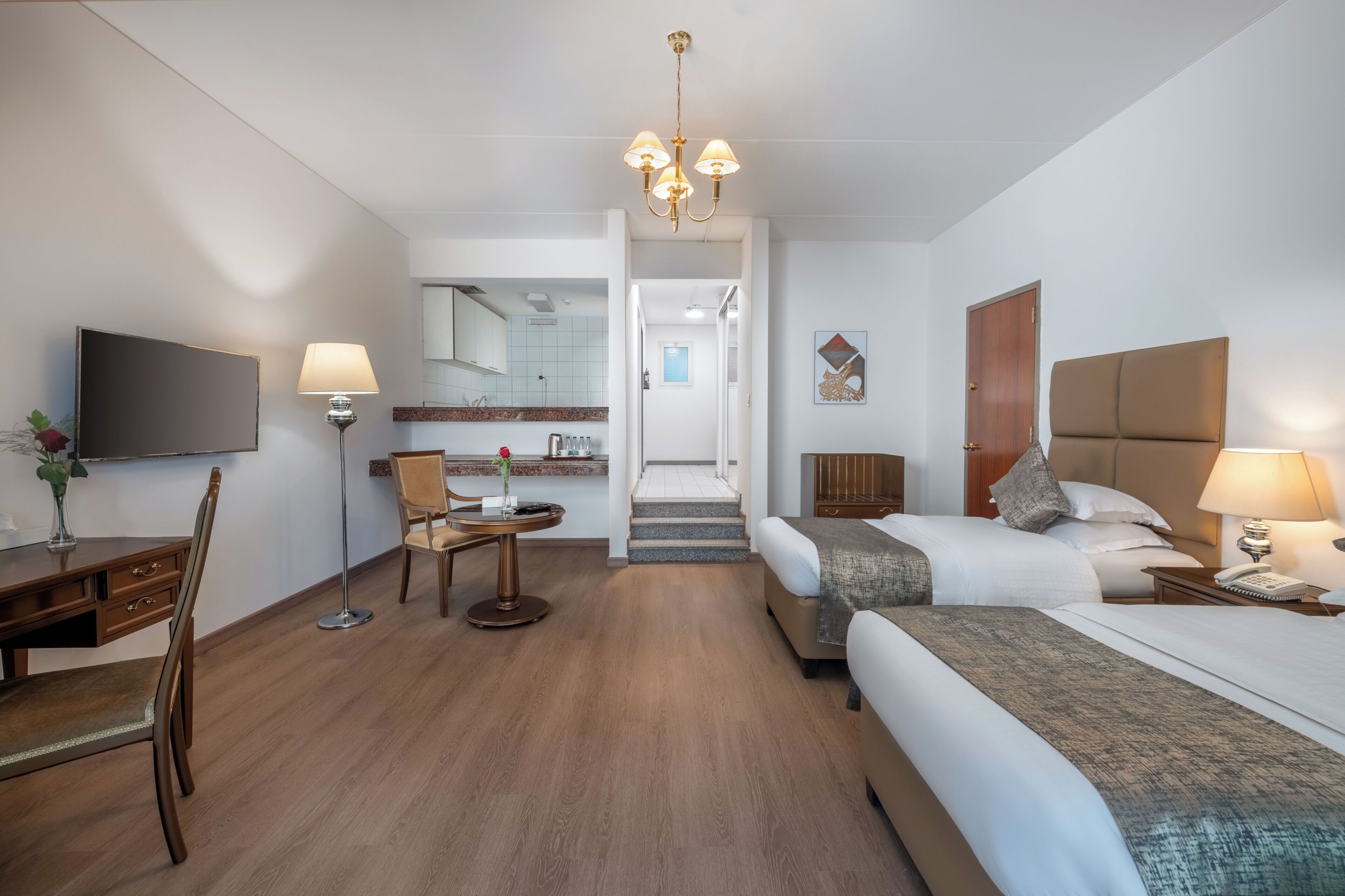 Twin Room, Balcony, Garden View | Desk, laptop workspace, free WiFi, bed sheets
