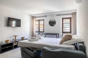 Apartment - A/C Flat 1bdr/4p in the Heart of Cannes - Old Port (Cannes)