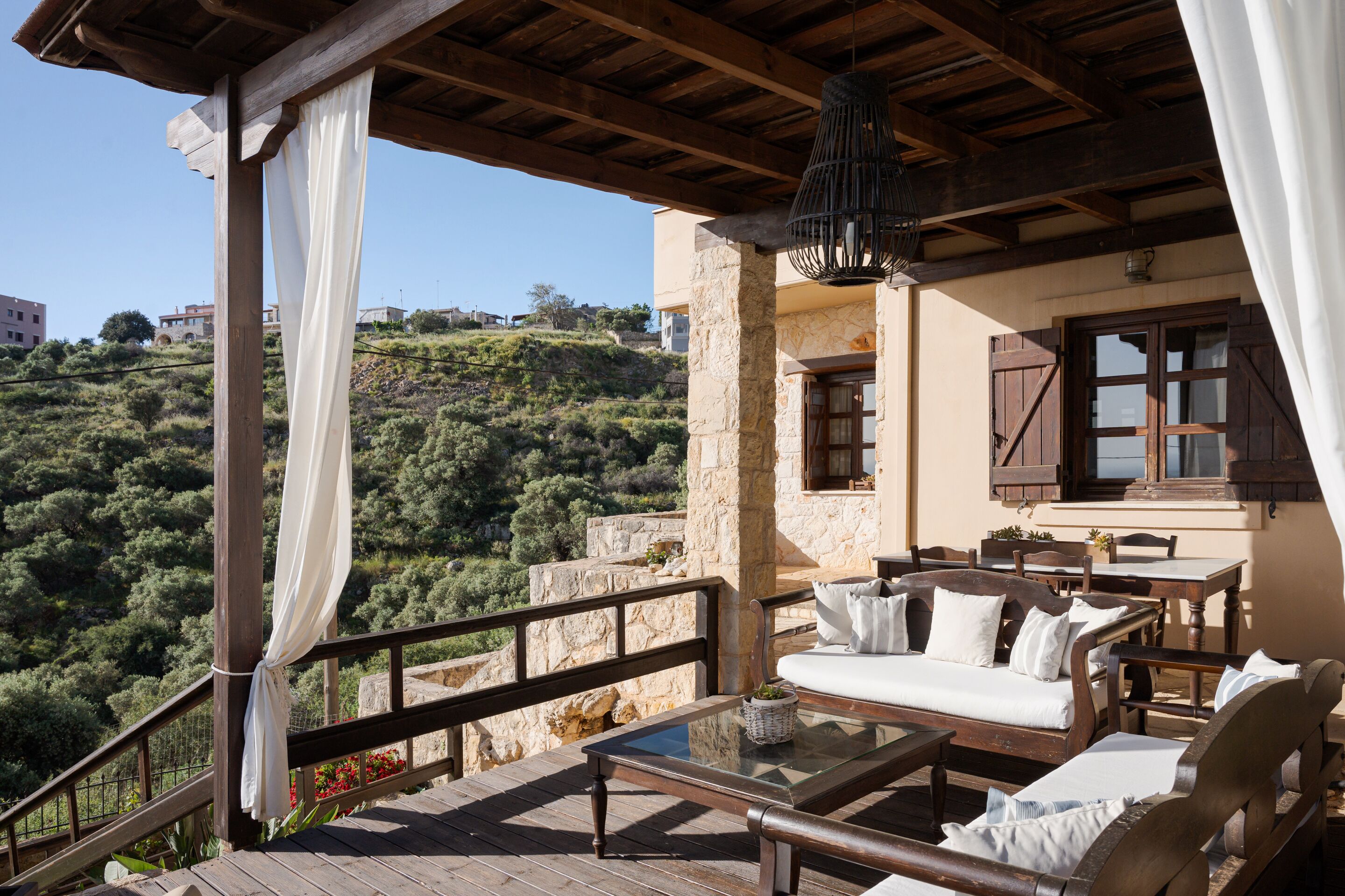 Deluxe-Villa, eigener Pool | Terrasse/Patio