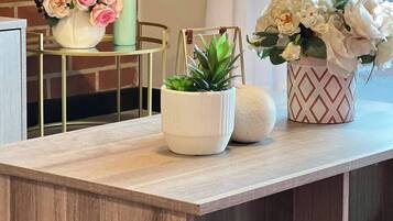Appartamento, 2 camere da letto, patio | Interni