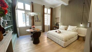 1 Schlafzimmer, Schreibtisch, Bügeleisen/Bügelbrett, kostenloses WLAN