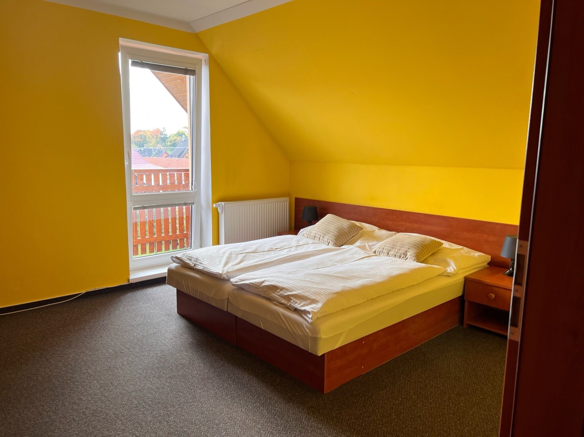 Classic-Doppel- oder -Zweibettzimmer, Balkon, Gartenblick | Kostenloses WLAN