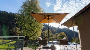 Alpehytte – superior | Terrasse/patio