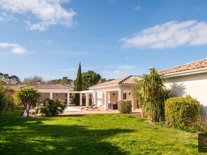 Exterior - Contemporary villa with pool - 8 guests (Sanguinet)