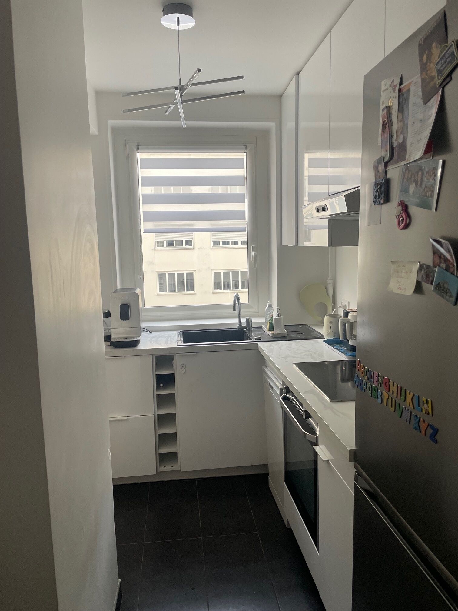 Kühlschrank, Ofen, Herdplatte, Geschirrspüler