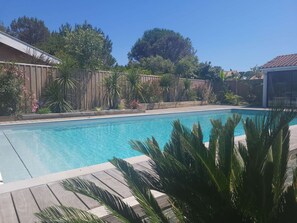 Pool - Villa with pool - 13 guests, near beach (Biscarrosse)
