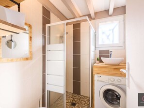 Bathroom - Charming house in Navarrosse - 6 guests (Biscarrosse)