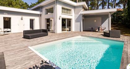 Villa familiale avec piscine - 10 pers.