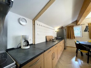 Fridge, microwave, dishwasher - Comfortable duplex, slope view - 6 guests (Valfréjus)