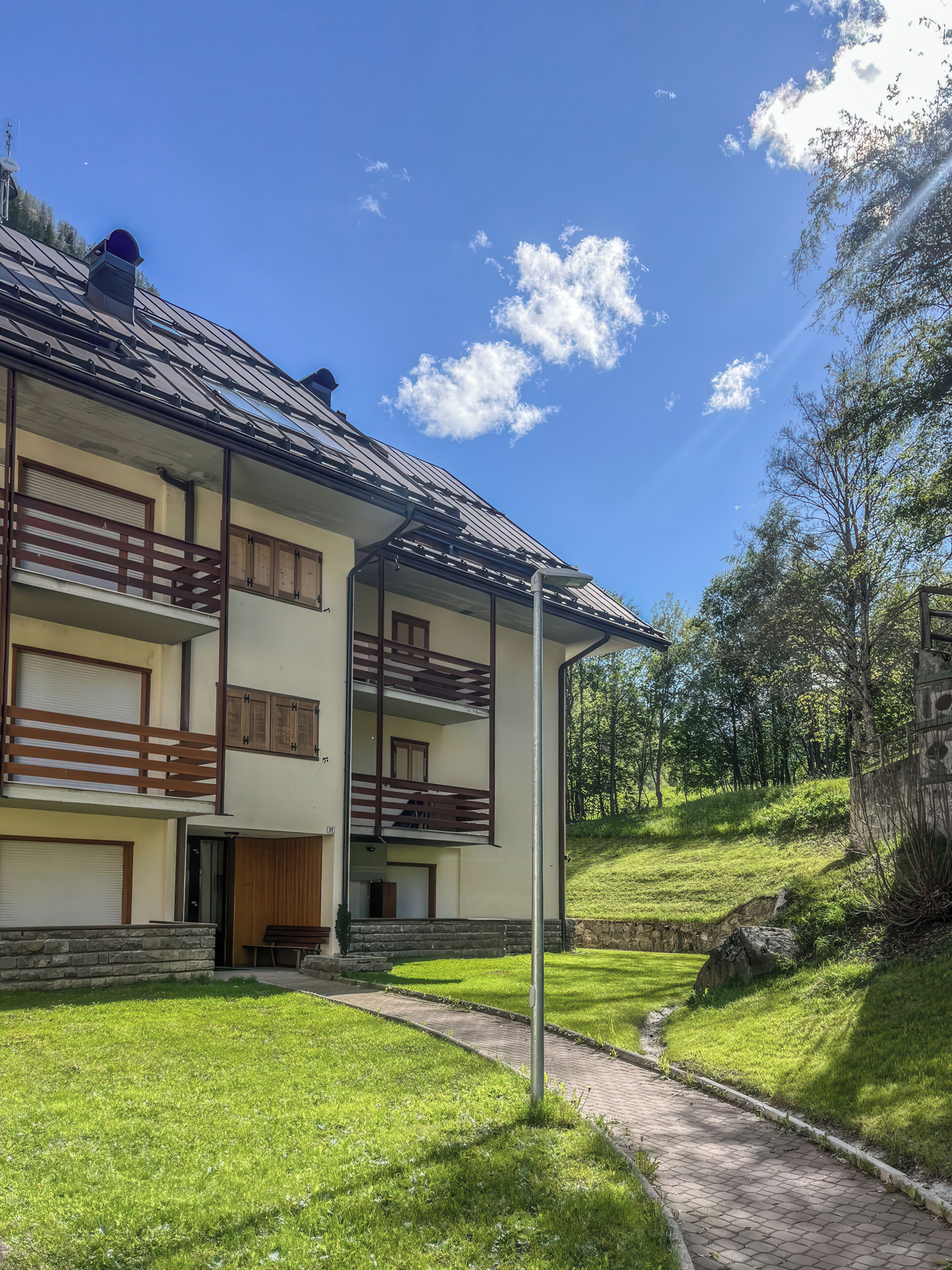 Fachada da propriedade