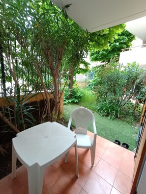 Terrace/patio - Charming apartment for 4 people with a terrace and air conditioning (Grasse)