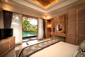 Basic Studio, Pool View | In-room safe, free WiFi - The Macaw Ubud Green Uma Villa (Bali)