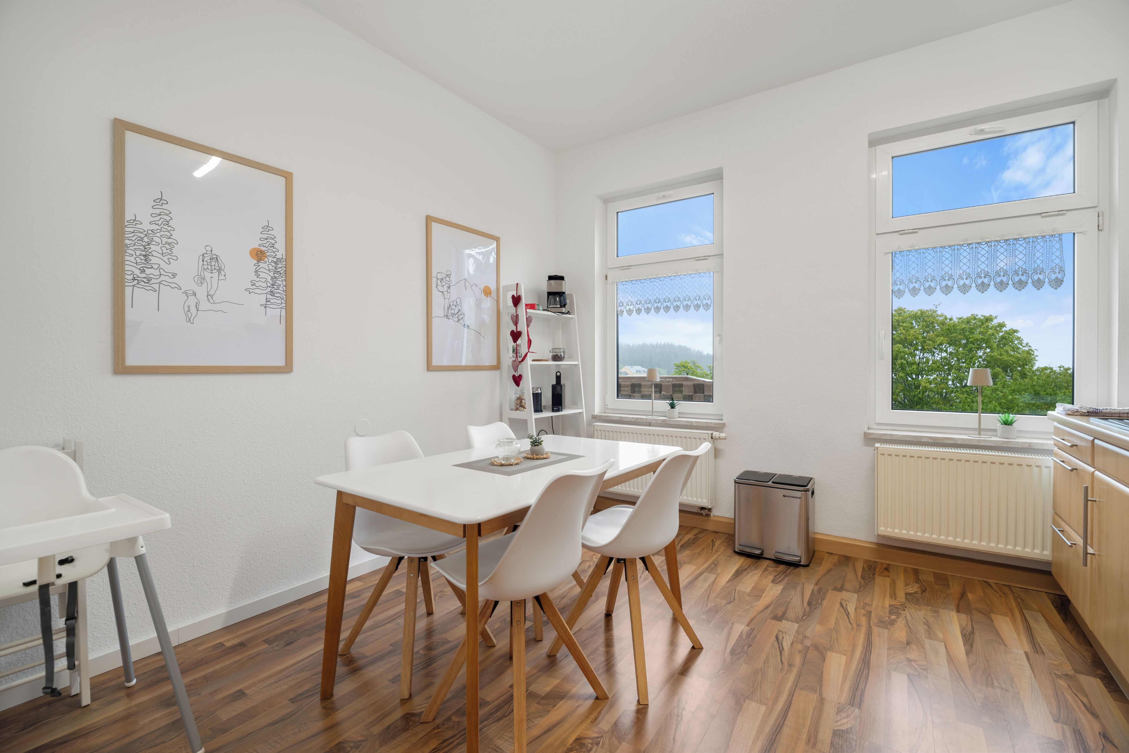 Comfort-Apartment, Stadtblick | Eigene Küche