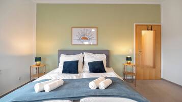 Comfort-Apartment, Stadtblick | Verdunkelungsvorhänge, kostenloses WLAN