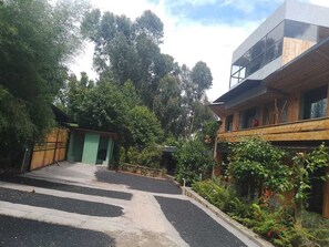 Classic Double Room, Balcony, Mountain View | Property grounds