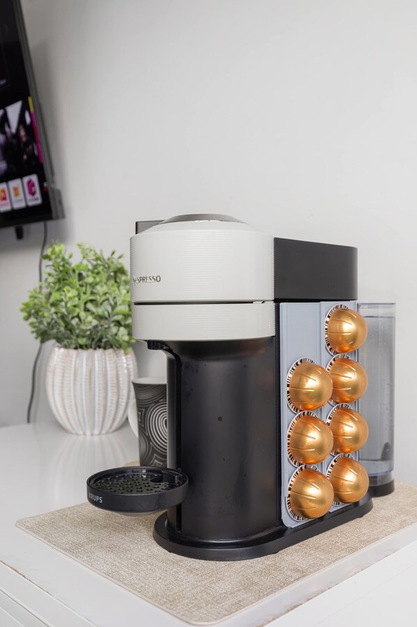 Kaffe og/eller kaffemaskin