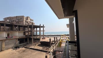 Deluxe Quadruple Room, Partial Sea View | View from room
