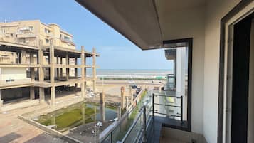 Deluxe Room, Balcony, Partial Sea View | View from room