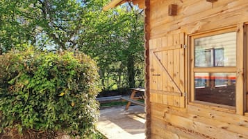 Deluxe chalet | Terras