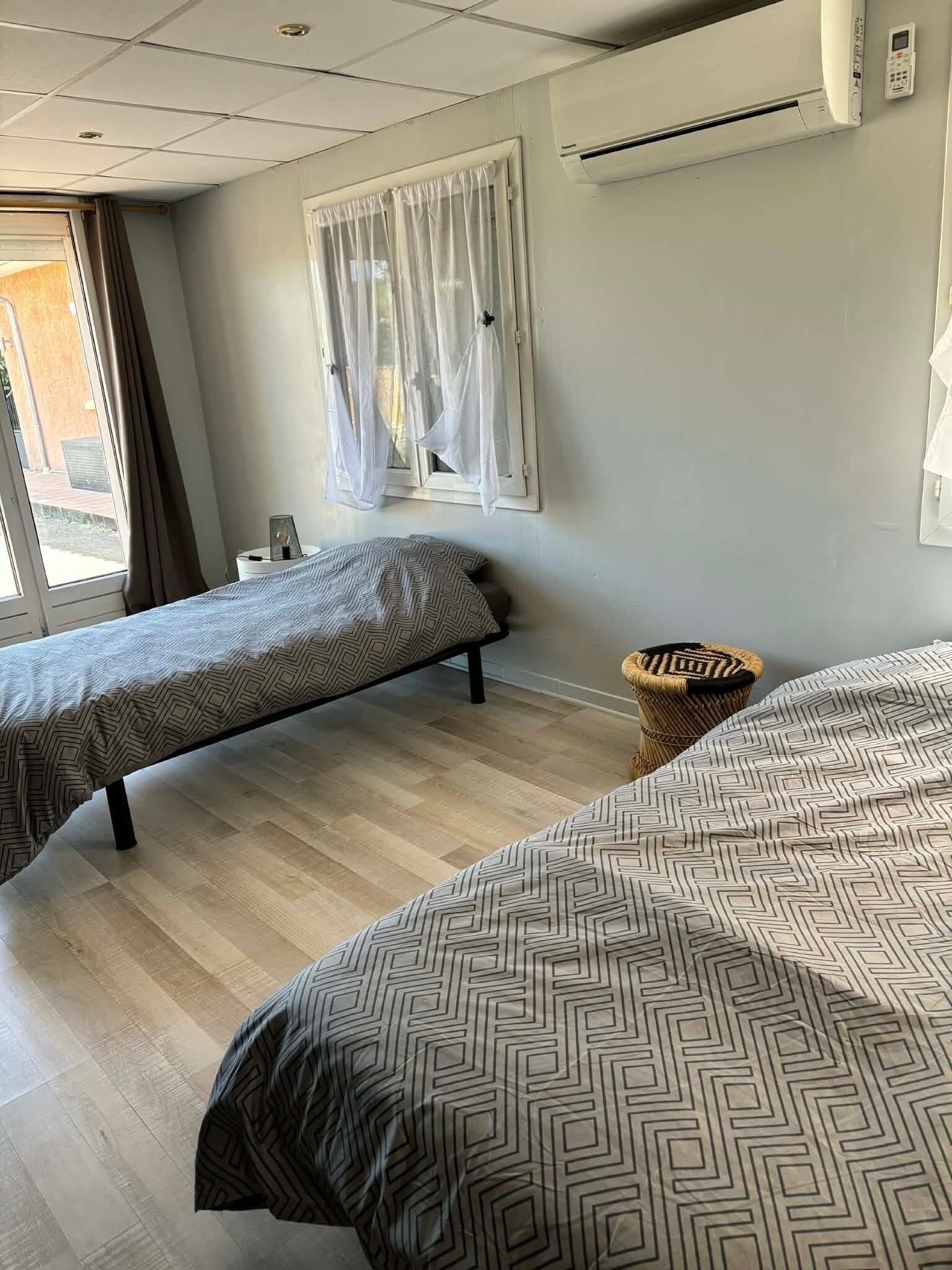 2 chambres, Wi-Fi, draps fournis