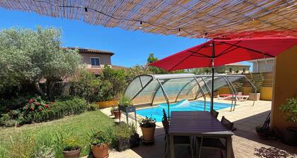 Colum Rine - Charming Villa w Private Pool Garden in Colomiers