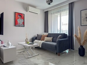 Living area - Qoople Elite 3 City 33 - Cozy 1-bedroom apartment in serene Alanya (Alanya)