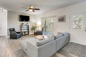 Apartment (2 Bedrooms) | Front of property - < 1 Mi to Ocean! OBX Condo w/ Decks, Pets Welcome (Hatteras)
