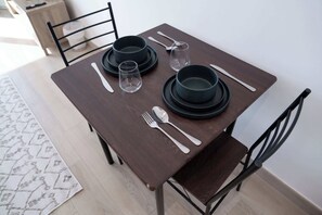 Dining - Free housekeeping visits during your stay - StayShort - Majestic Studio in Bloom Tower C Perfect for 3 (JVC)