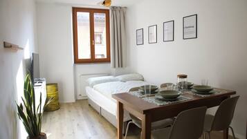 1 Schlafzimmer, Bügeleisen/Bügelbrett, Reisekinderbett, kostenloses WLAN