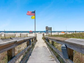 Accommodatie ligt op het strand