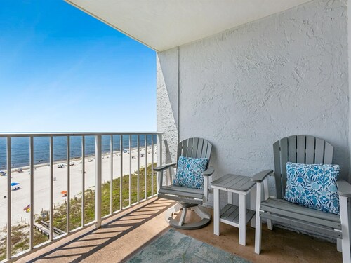 Sunswept #803 | Two-Story Condo on Gulf + Walkable to Conveniences