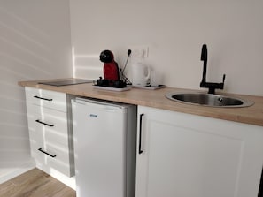 Chambre Confort, balcon | Cuisine privée