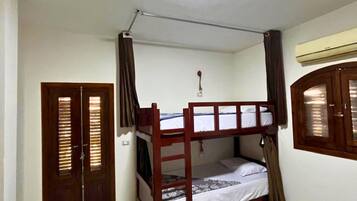 Basic Shared Dormitory, Men only, Non Smoking, City View | Premium bedding, free WiFi, bed sheets